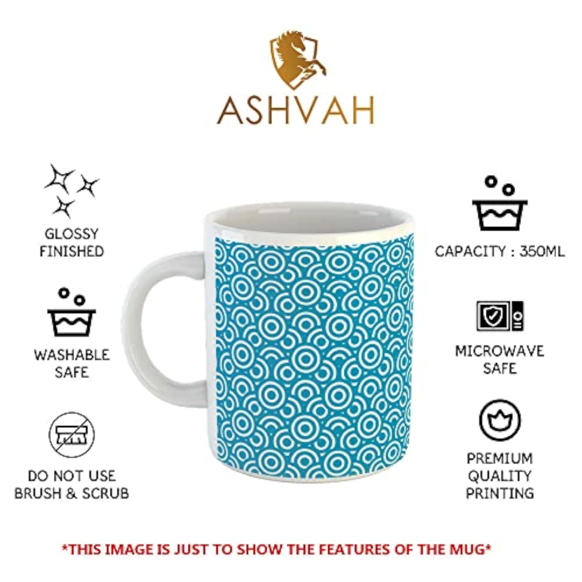 Personalised Vidya Coffee Mug for Happy Birthday