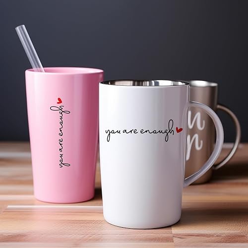 Vista 28 de 3 calcomanías con texto “Hello Beautiful” para espejo retrovisor, decoración de vinilo, accesorios para regalar para el auto, decoración para mujer