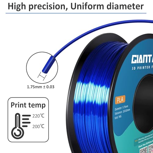 Giantarm Silk PLA Filament 1.75mm für 3D-Drucker