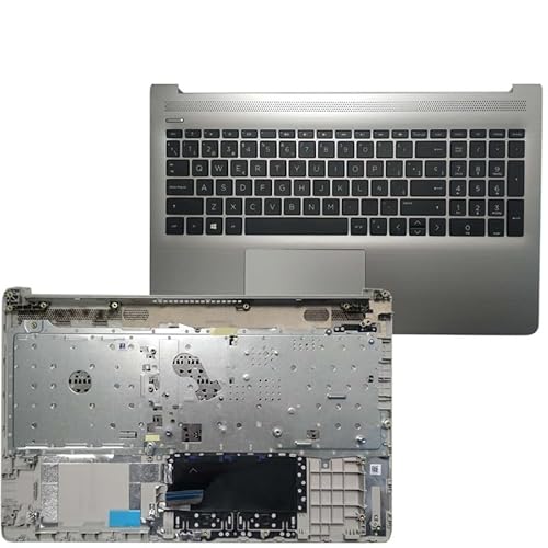 HP 15-DA 15-DB 15T-DA 15T-DB 250 255 G7 TPN-C135 TPN-C136 ���V�A��/�č�/�p��/�t�����X��/�X�y�C����/���e����m�[�g�p�\�R���L�[�{�[�h�p�[�����X�g�㕔�p(Silver SP type2)