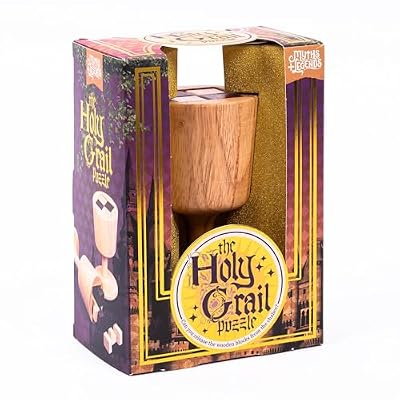 Professor Puzzle - El Santo Grial - Rompecabezas de Madera - ¿Sabrás liberar al Secreto del cálice? Solución incluida | Ya disponible en tu tienda friki favorita! En mundofriki.es! Professor Puzzle - El Santo Grial - Rompecabezas de Madera - ¿Sabrás liberar al Secreto del cálice? Solución incluida | Ya disponible en tu tienda friki favorita! En mundofriki.es!