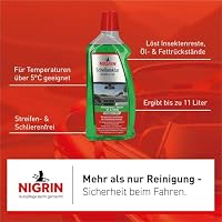 NIGRIN Scheibenklar Konzentrat 1:10 Designer Duft | 1 Liter | Reinigungszusatz für Autoscheiben und Scheinwerfer | entfernt Insekten, Öl, Fett | schlierenfrei | verhindert Streulicht | ab 5 °C – Ansicht 7