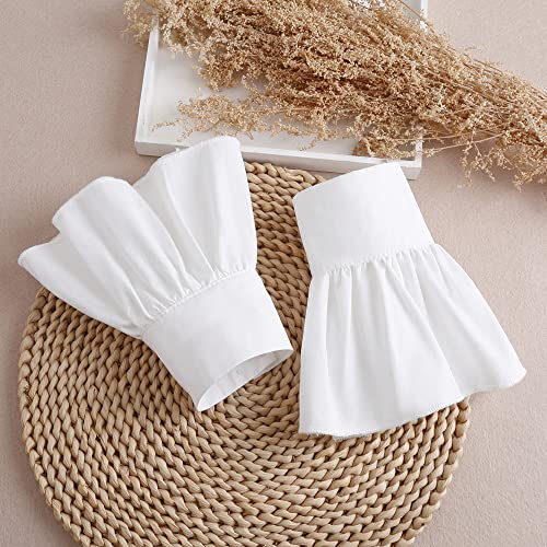 Elegtiskas Lace Cuffs for Women Wrist Detachable Sleeves Wrist Cuffs Bracelets for Women Girl4