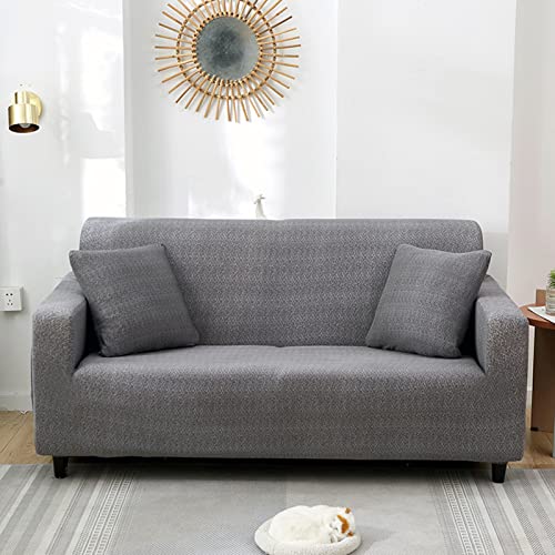 Housse de canapé extensible pour salon moderne bleu marine