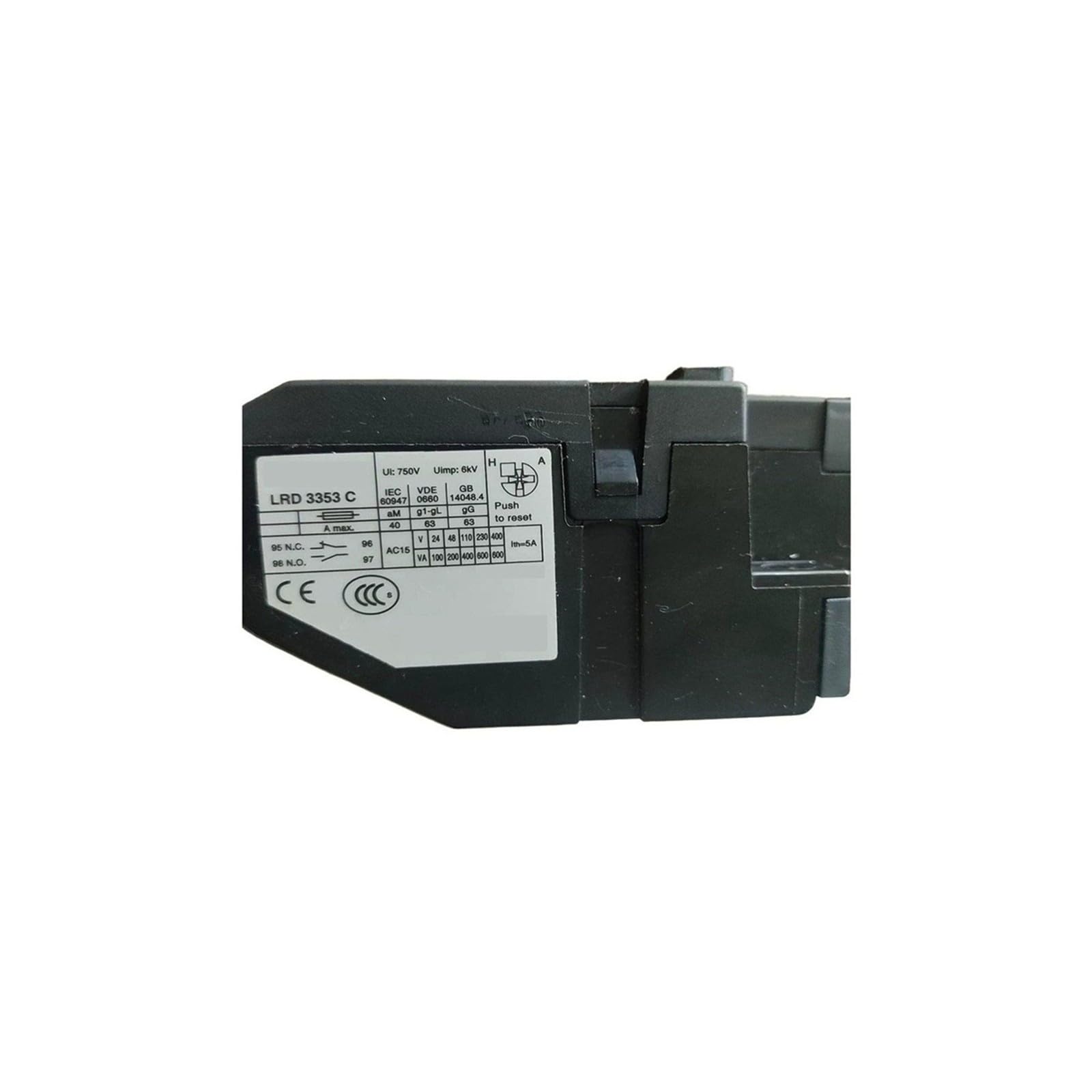 Relé de sobrecarga térmica LRD3353C 750V Relé térmico