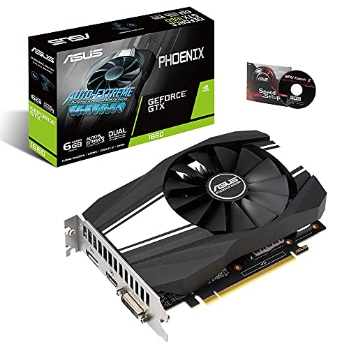 GeForce GTX 1660 グラフィックボード Amazon | ASUS Phoenix NVIDIA GeForce GTX 1660 搭載ビデオ