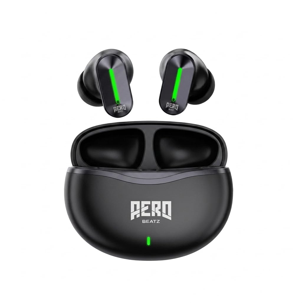 Aero Firefly Premium Bluetooth 6.0 True Wireless (TWS) deep bass Technology (Black)-image-46
