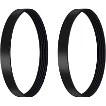 Replacement Belt Compatible with Kenmore BU4022 BU4050 BU4020 BU4018 K4010 DU2012 DU2015 Bagless Upright Vacuum 2 Belts