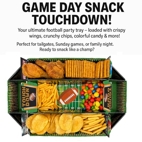 Football Party Supplies Kit – All-in-One Snack Holder for Tailgate, Birthday, and Game Day Celebrations | Ultimate Football Decorations & Party Favors - Image 6