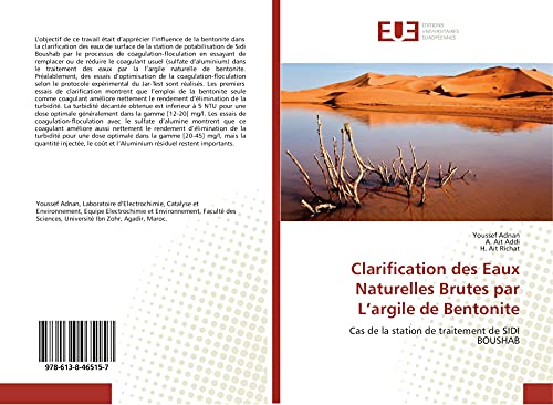 Clarification des Eaux Naturelles Brutes par L'argile de Bentonite: Cas de la station de traitement de SIDI BOUSHAB