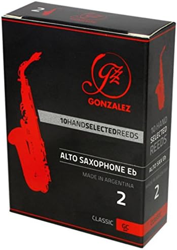 Gonzalez Alto Saxophone Reeds, Classic (3 1/2)