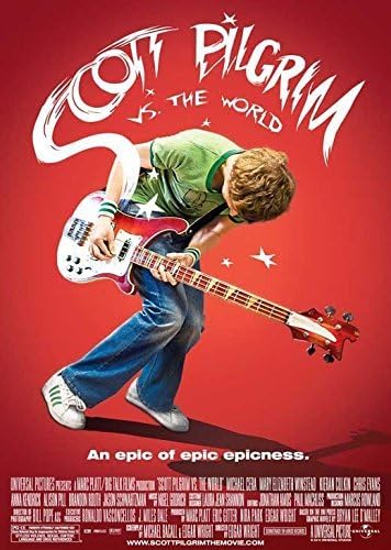 Movie Posters Scott Pilgrim vs El Mundo 27 x 40