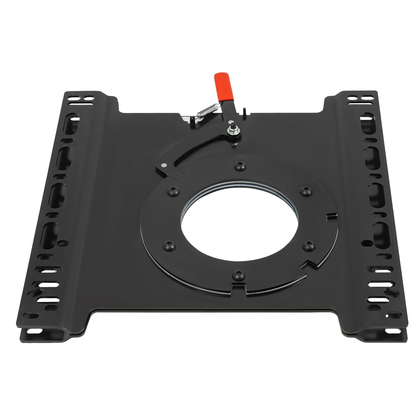 Base de siège pivotante, base pivotante pour siège lourd, plaque en acier à 360 °, charge de base de siège de voiture, base d'entraînement principal pour camping-car, bateau, bus