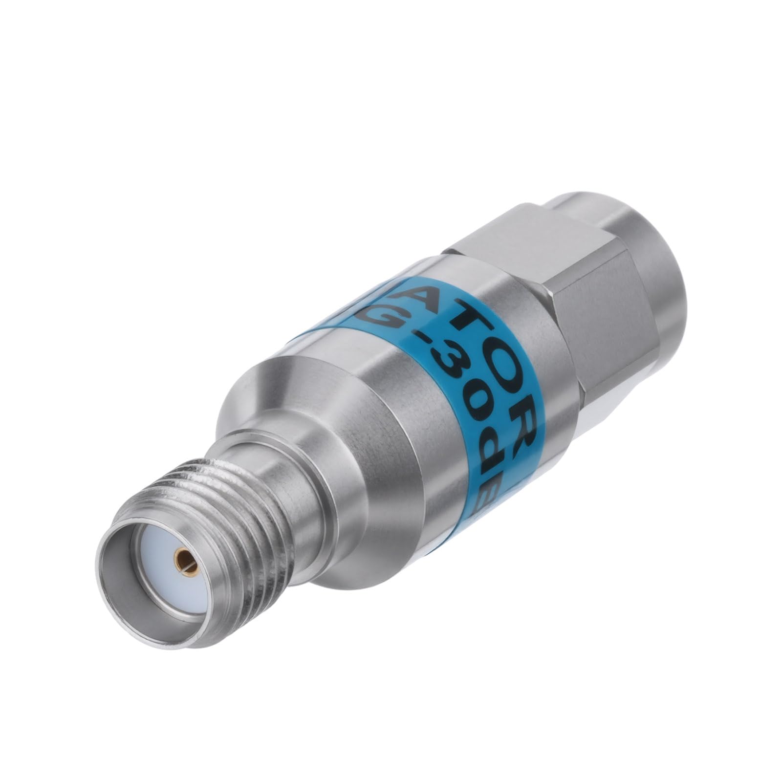 Bingfu Attenuatore RF Coassiale Fisso 1-30dB ±0.5dB DC-6GHz SMA Maschio-Femmina - 2W 50Ω di Precisione per Apparecchiature di Test