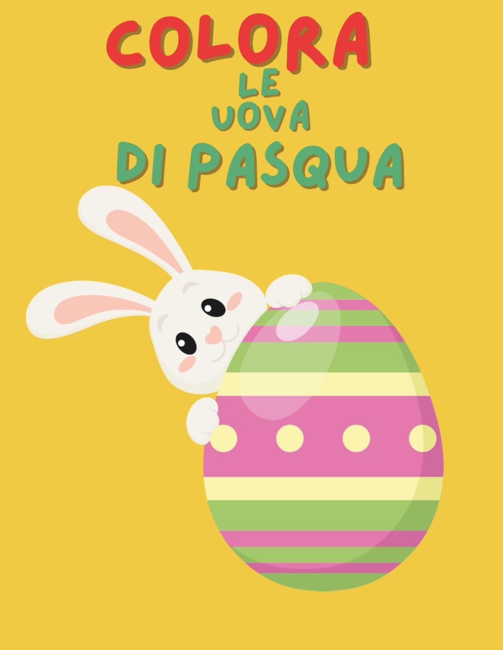 Uova di Pasqua da Colorare per Bambini: 100+ Disegni di Pasqua con Fiori, Stelle e Trame Geometriche. Formato 8.5x11 con Pagine Alternate Anti-Imbratto per Stimolare Creatività e Apprendimento.