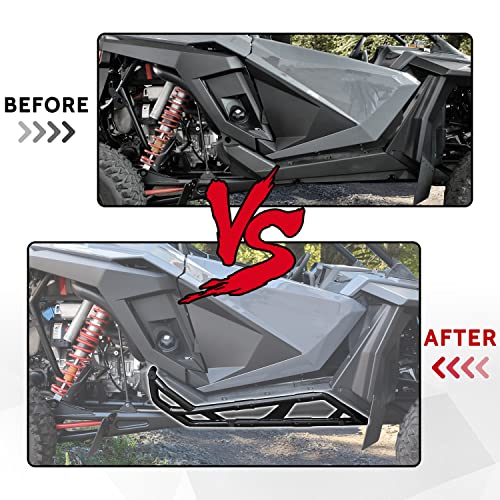 Patadas de árbol Polaris RZR Pro XP protector de parachoques lateral 3