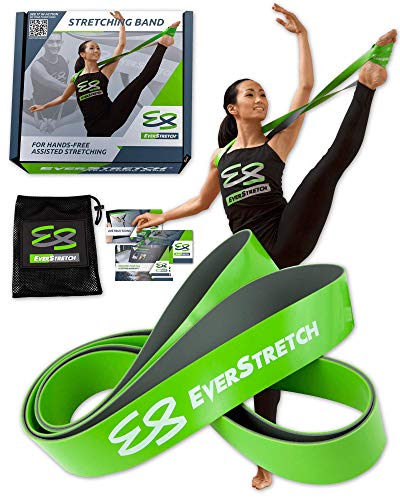 Ballett-Stretch-Band von EverStretch: Premium-Stretch-Ausrüstung für Tänzer, Ballerinas, Cheer, Gymnastik, Pilates und Yoga. Tanzdehner für überlegene freihändige Flexibilität Training