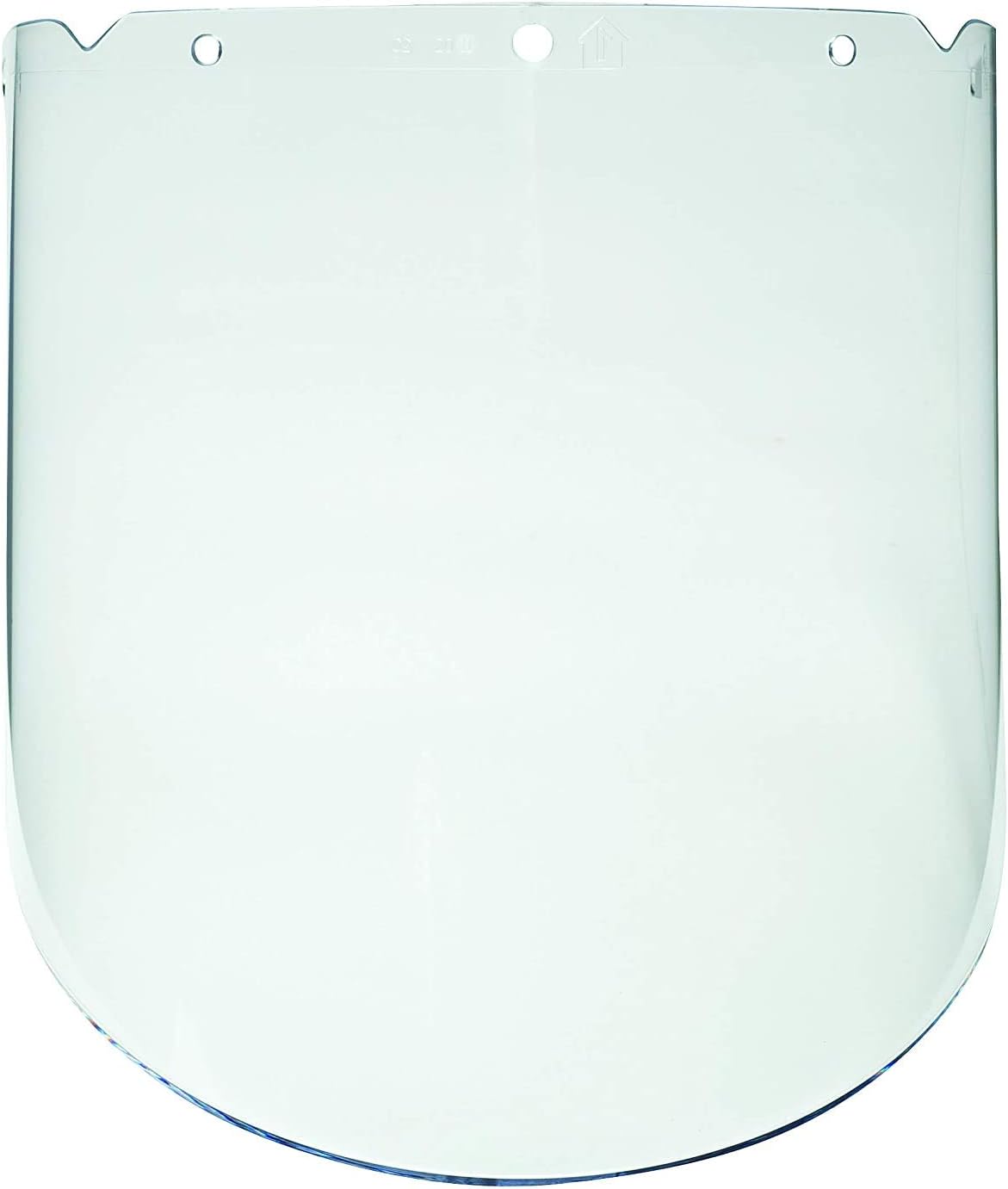 10115851 V-Gard Propionate Visor, Molded, 9.25" x 18" x 0.098", Clear