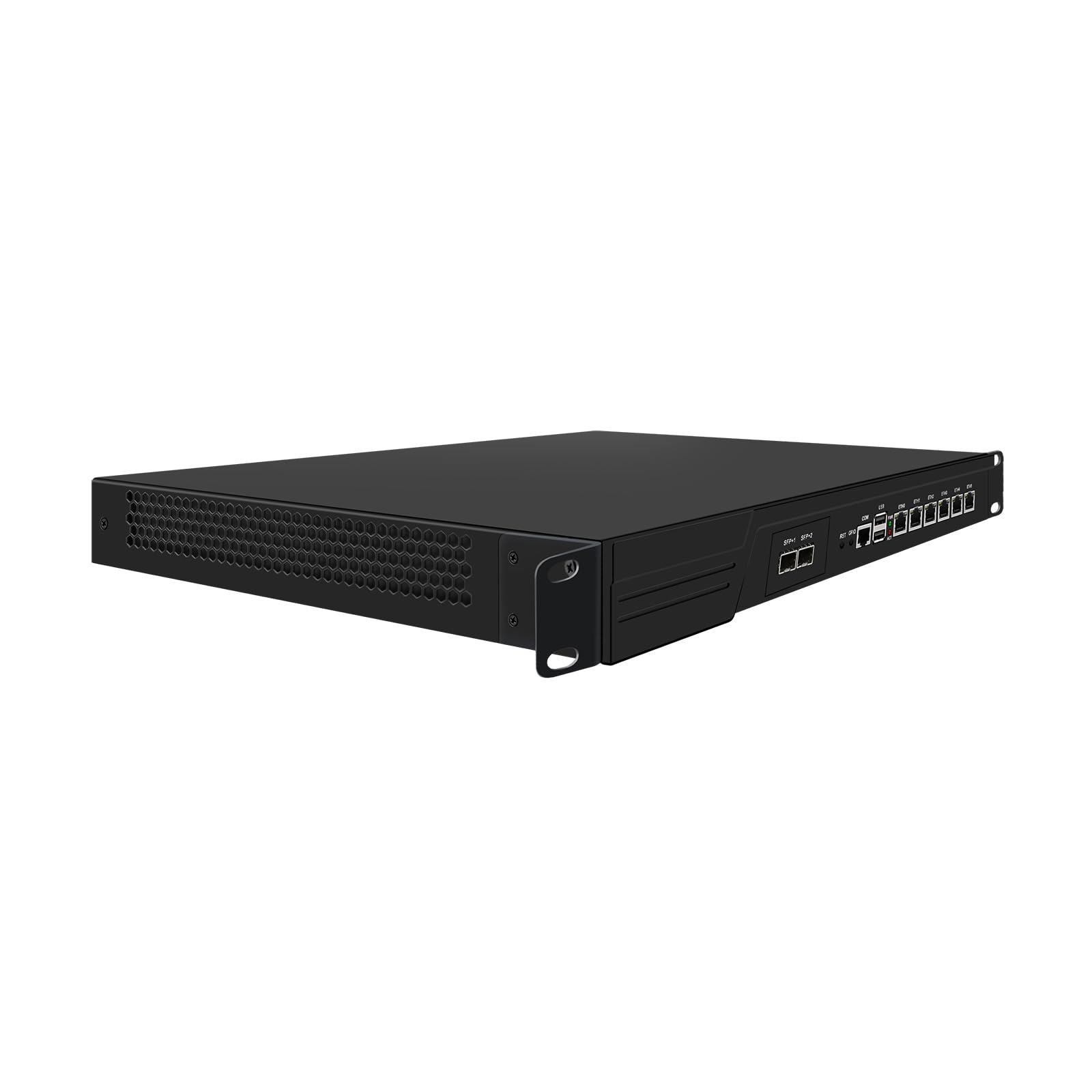 1U Firewall Appliance 10GbE, PFSense, OPNsense, VPN, 2th Gen I5 2430M, 2520M, 2540M, RJ16, 6 x 2.5GbE I226-V, 2 x SFP+ 82599ES 10GbE, 8G RAM, 128G SSD