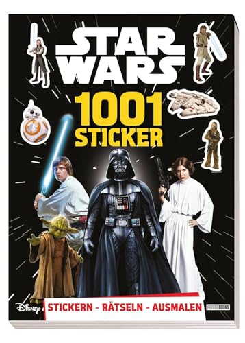 Star Wars: 1001 Sticker - Stickern - Rätseln - Ausmalen: Activityblock mit...