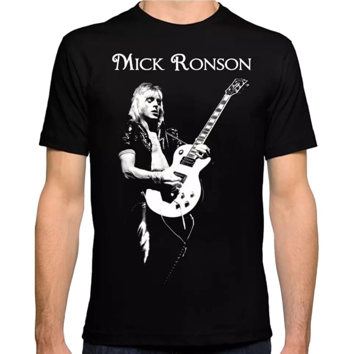 Mick Ronson T Shirt Unisex Tee All sizesBlack3XL