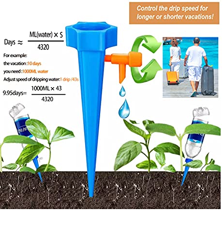 Fosset-Automatic-Self-Watering-Spike-Drip-Kit-12-Pack-Plant-Waterer-Lawn-and-Garden-Watering-Equipment--Adjustable-Drip-Irrigation-Control-System-with-Drip-Control-Valve Fosset-Automatic-Self-Watering-Spike-Drip-Kit-12-Pack-Plant-Waterer-Lawn-and-Garden-Watering-Equipment--Adjustable-Drip-Irrigation-Control-System-with-Drip-Control-Valve