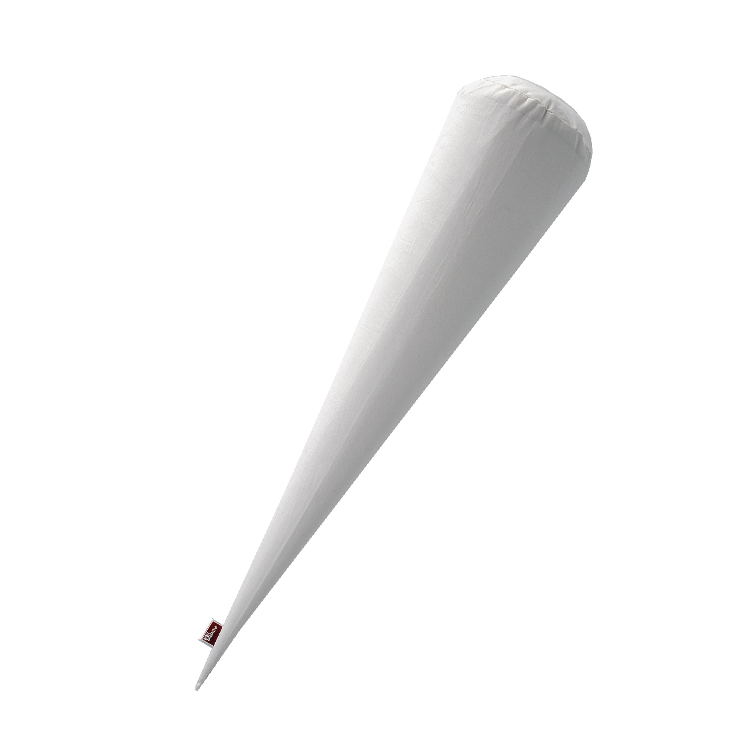 Schultütenkissen 70cm | Inlettkissen für Schultüte | Zuckertüte Innenkissen | (1, Weiß, 70 cm)