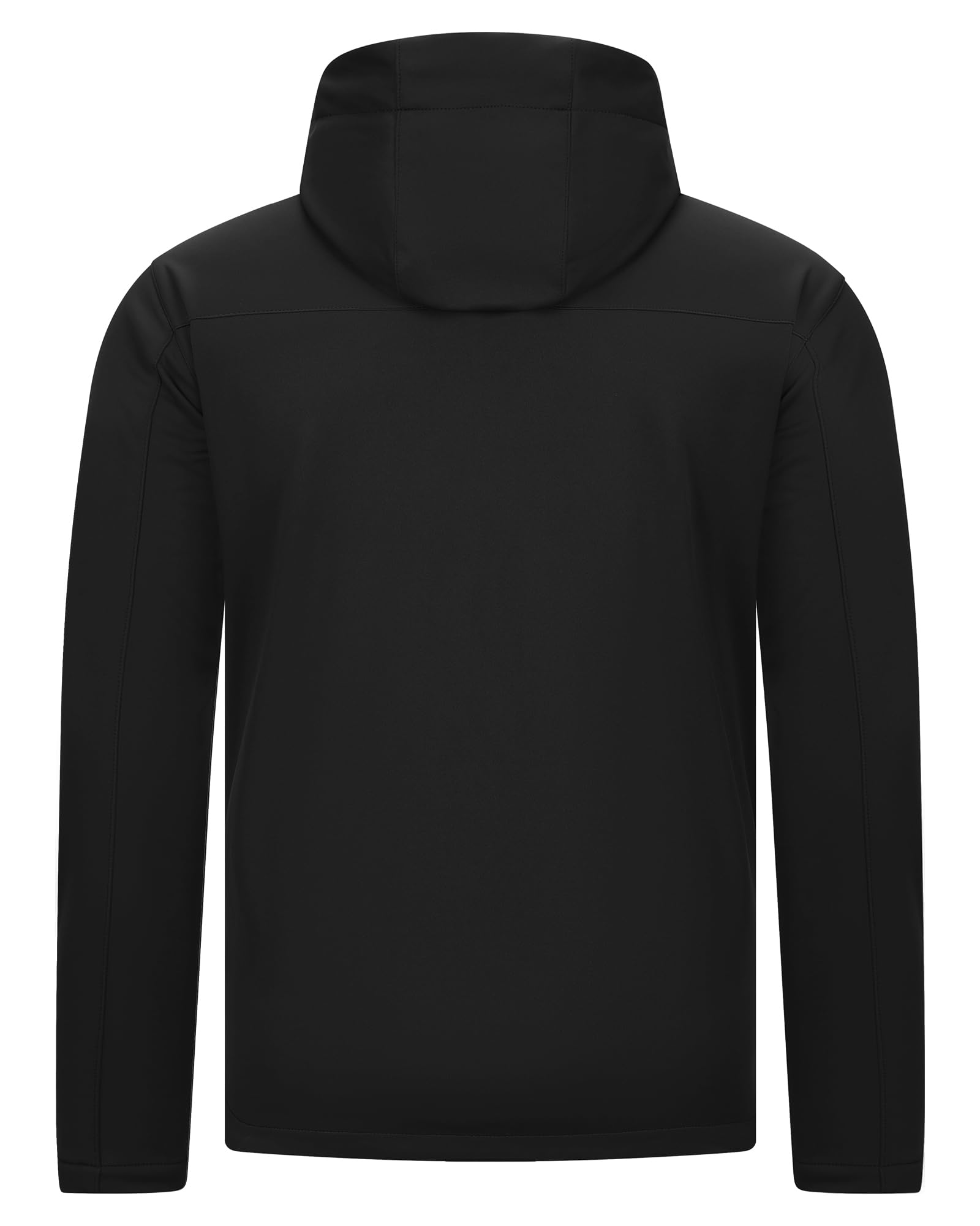33,000ft Softshelljacke für Herren Wasserdicht Winddicht Laufjacke Leichte Wanderjacke mit Kapuze Outdoor Übergangsjacke Fahrradjacke