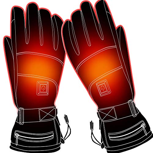Men Women Electric Heated GlovesTouchscreen Heating Gloves with 3200mAh Li-Po Battery,Heat Insulated Thermal