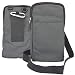 Produktbild jbTec Stylische Umhängetasche für Handy Geldbeutel uvm. 165x90x30mm Handytasche zum Umhängen Damen Herren, Farbe:Anthrazit