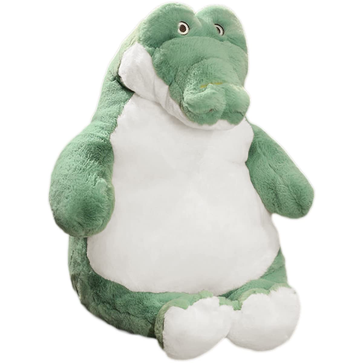 ARELUX 14in Cute Crocodile Plush Stuffed Animal Hugging Pillow:Soft Large Sleeping Body Warm Fluffy Pillow Adorable Chubby Crocodile Plushie Toy Creative for Friends Dormitory