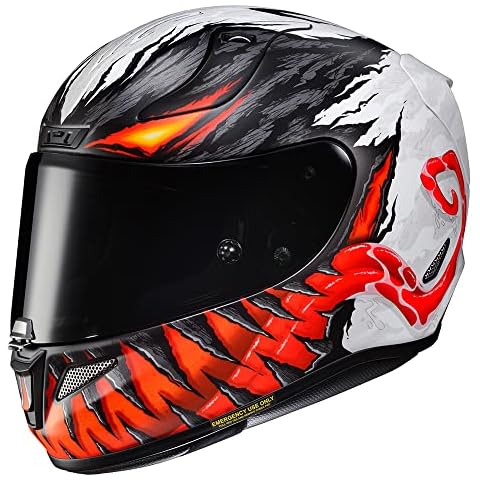 HJC RPHA 11 Marvel Anti Venom Carbon MC1SF Full Face Helmet (L) Cover