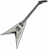 KRAMER クレイマー　メガデス デイヴ・ムステイン モデル Amazon | KRAMER/Dave Mustaine Vanguard Silver Metallic