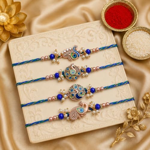 Image of Dreamica Rakhi For Brother, Designer Rakhi Set for Brother
