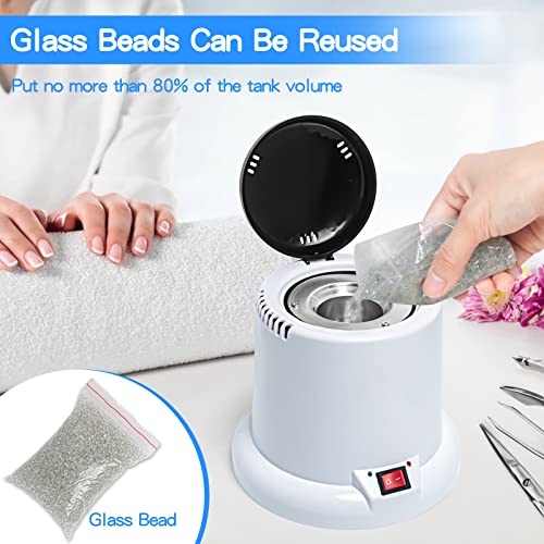 Krofaue 017 Nail High Temperature Clean Machine Tool,High Temperature Cleaning Pot thumb #2