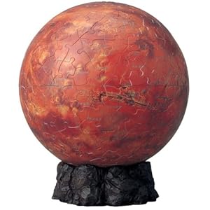 240ピース 3Dキュウタイパズル 火星儀 -THE MARS-