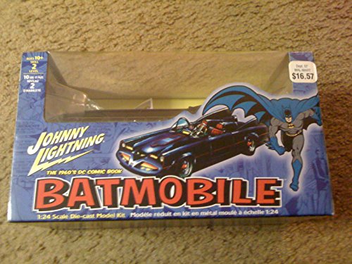 Modelo Batimóvil 1960's DC Comic 1:24 Diecast miniatura 7