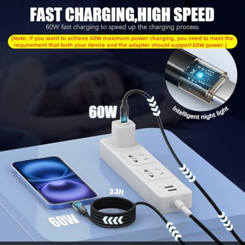 Image of Verilux PD 60W Type C Cable Fast Charging