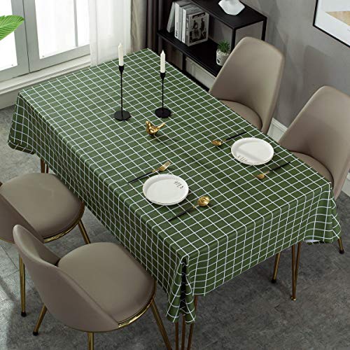 Mantel rectangular de PVC para picnic impermeable de mesa lavable para jardin 4