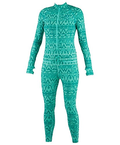 AIRBLASTER Women's Hoodless Outdoor Base Layer Ninja Suit, Wild Tribe, X-Small