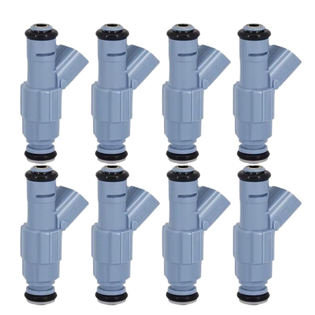 Evejchvey Onecolor Fuel Injectors 0280155849 Compatible With Dakota Durango Ram 1500 4.7L V8 2001–2007