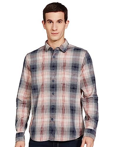Image of Max Men Checked Slim Fit Casual Shirt