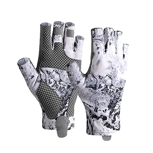 Guantes de pesca con agarre firme para conducción y ciclismo