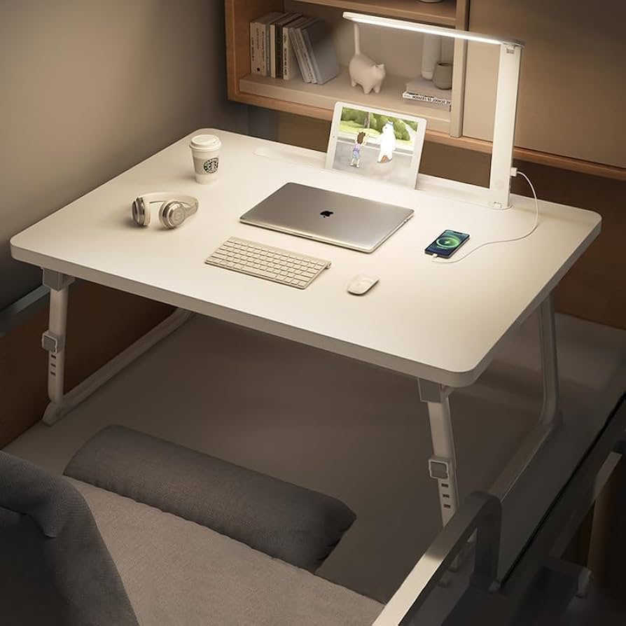 ホワイト デスク ベッドテーブル 60cm x 40cm*11 楽天市場