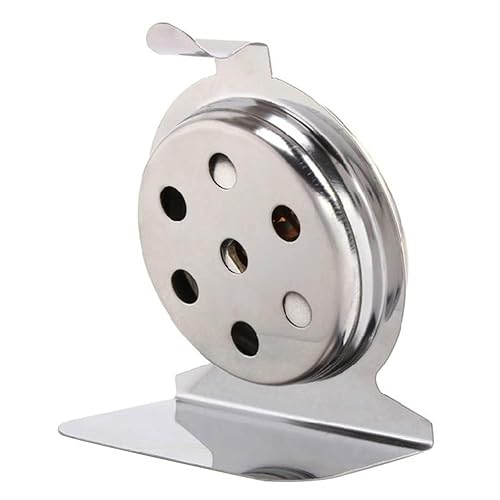 Miniatura 6 de Termómetro plateado para horno, 122.0-572.0 °F/100-600°F, termómetro de acero inoxidable de lectura instantánea, termómetro de cocina para cocina,