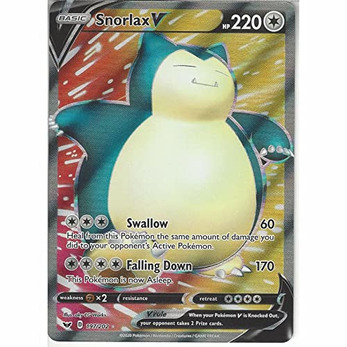 snorlax v pokemon card value - Jumbo - JUMBO Cards XXL Pokmon 141/202 Listed cards may have imperfections. Was this worth $45 :