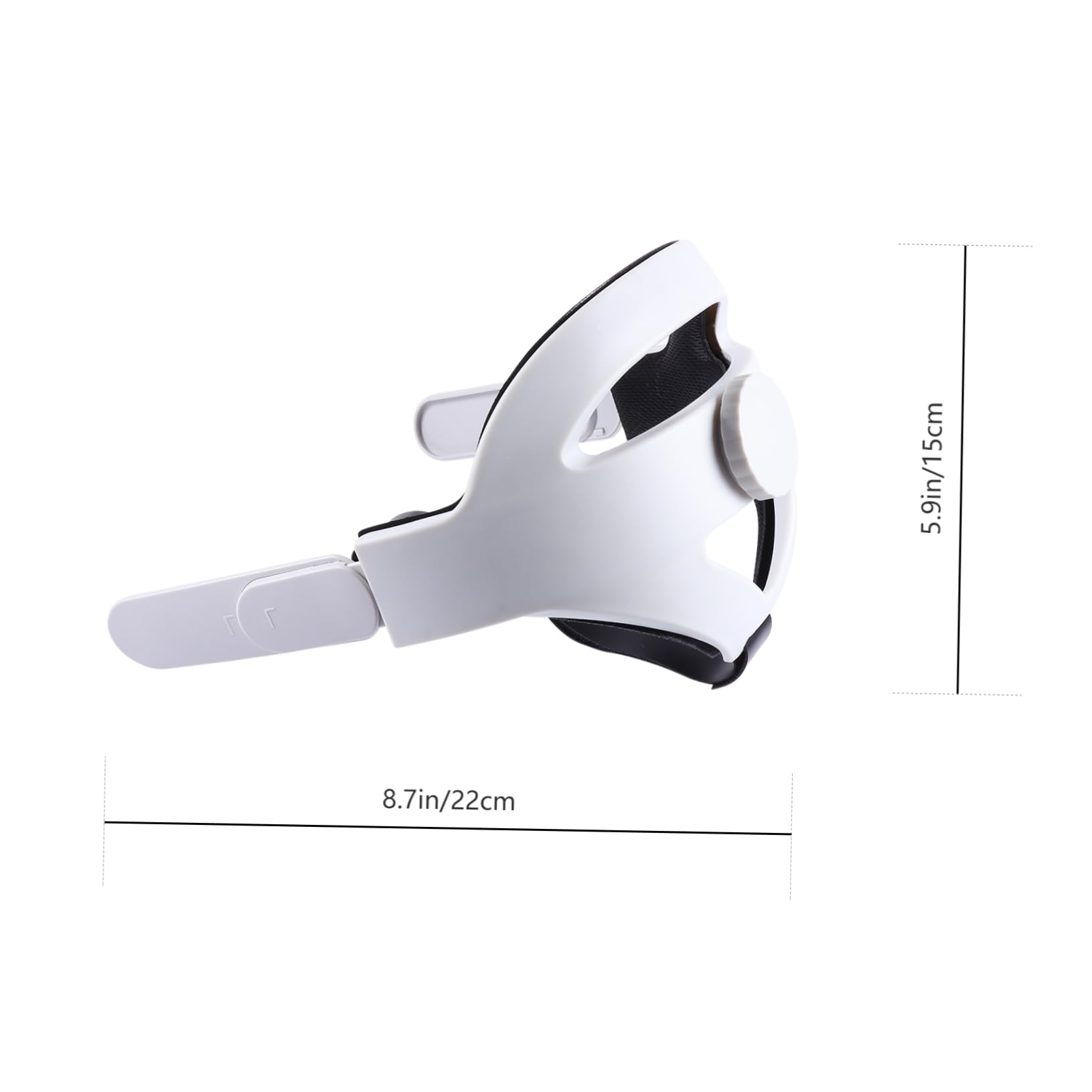 Homoyoyo Sangle De Tête Ajustable pour Casque VR Confort Optimal Répartition De Pression Compatible avec Matériau Durable Anti-Pression