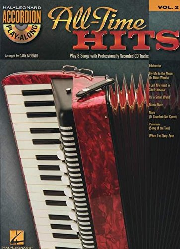 All-Time Hits: Hal Leonard Accordion Play-Along, Vol. 2 [With CD (Audio)] (Book & CD)