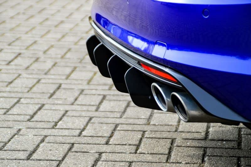 Diffuseur arrière Performance pour Golf 7 R Variant 2013-2017 avec ailerons noirs