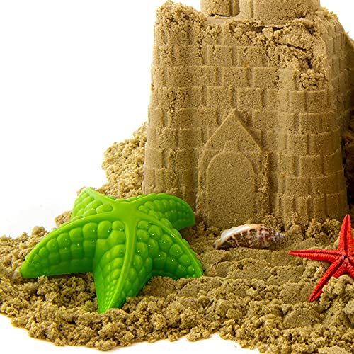 A&G-heute Min2C 25kg Spielsand Quarzsand | Fein gesiebt und geprüft | Hochwertiger Sand für Sandkasten Sandbox Kinderspiele Dekosand | Kinderspielsand Beige Qualität